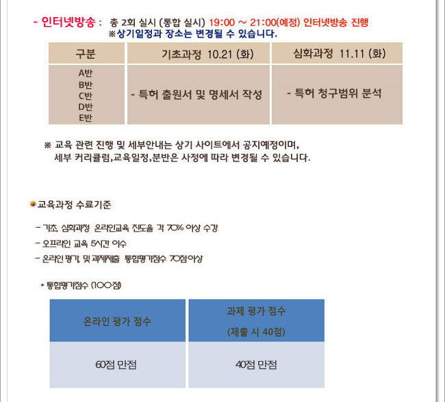 [한국발명진흥회] 2014년 IP리더 과정 2기 모집 안내